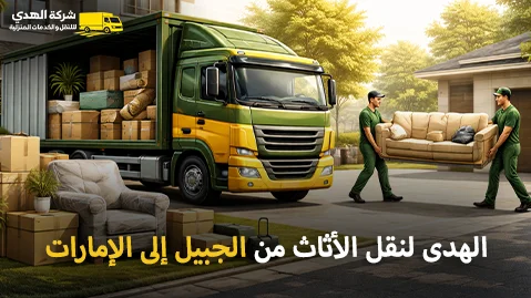 Furniture moving company from Jubail to the UAE