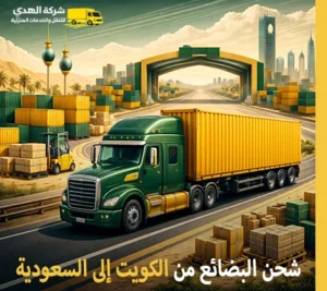 أرخص شركة نقل بضائع من الكويت إلى السعودية