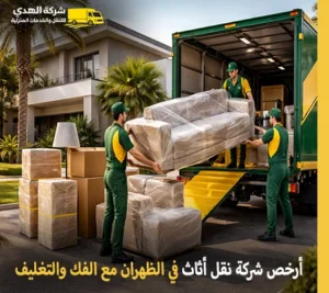 أرخص شركة نقل أثاث بالظهران 24 ساعة