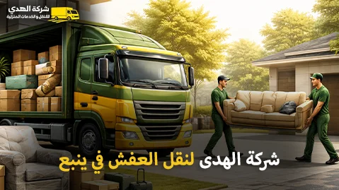 أفضل شركة نقل عفش بينبع مع فك وتركيب وتغليف احترافي