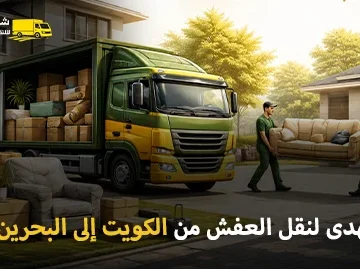 أفضل شركة نقل أثاث وفك وتغليف وتركيب من الكويت إلى البحرين