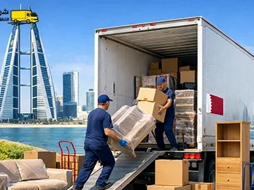 شركة نقل أثاث من قطر إلى البحرين مع الفك والتغليف والتركيب