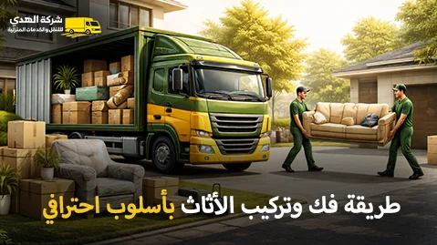 Dismantling furniture with installation أفضل طريقة فك وتركيب الأثاث