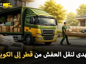 أفضل شركة شحن عفش وفك وتغليف وتركيب من قطر إلى الكويت 24 ساعة