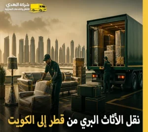 نقل الأثاث من قطر إلى الكويت مع الفك والتغليف والتركيب أرخص شركة نقل عفش وفك وتركيب وتغليف من قطر إلى الكويت