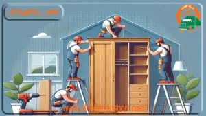 طريقة فك وتركيب الأثاث في شركة الهدى للنقل والخدمات المنزلية
