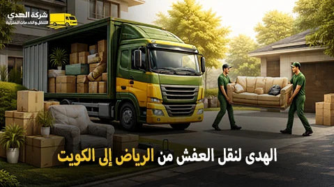International furniture moving from Riyadh to Kuwait