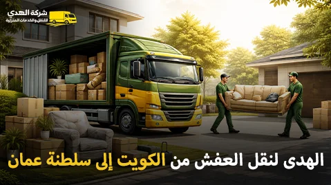 Furniture delivery company from Kuwait to Oman