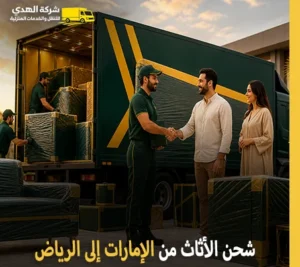 أرخص شركة نقل عفش 24 ساعة من الإمارات إلى الرياض