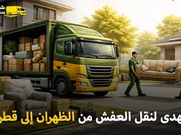 شركة الهدى للنقل والخدمات المنزلية أفضل شركة نقل عفش وفك وتركيب وتغليف وتخزين من الظهران إلى قطر 0539600777