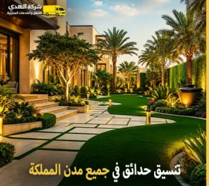 أرخص شركة تنسيق حدائق في جميع مدن المملكة العربية السعودية
