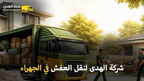 أفضل شركة نقل عفش في الجهراء مع الفك والتركيب والتغليف والتوصيل السريع