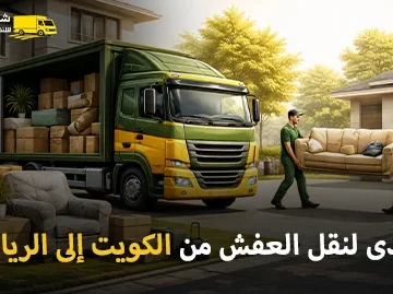 شركة الهدى للنقل والخدمات المنزلية أفضل شركة شحن أثاث وفك وتركيب وتغليف وتخزين من الكويت إلى الرياض