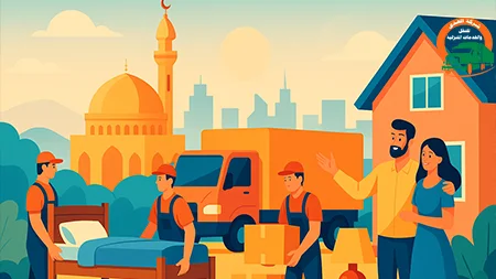 شركة شحن أثاث من البحرين إلى المدينة المنورة بخبرة طويلة وفريق محترف