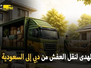 شركة الهدى للنقل والخدمات المنزلية أفضل شركة نقل عفش وفك وتركيب وتغليف وتخزين من دبي إلى جميع مدن المملكة العربية السعودية