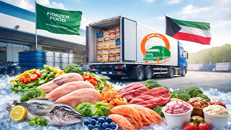 شركة نقل مجمد من السعودية إلى الكويت 0539600777