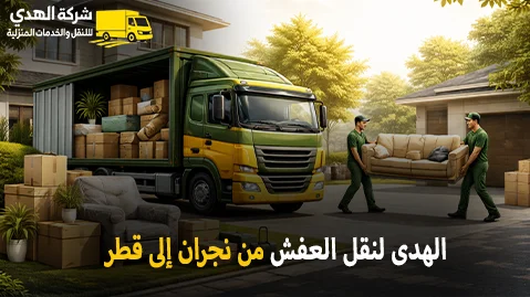 International furniture moving from Najran to Qatar