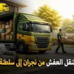 شركة الهدى للنقل والخدمات المنزلية أفضل شركة نقل عفش دولي بري وفك وتركيب وتغليف وتخزين من نجران إلى سلطنة عمان