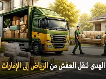 Land shipping of furniture from Riyadh to the UAE 360x269