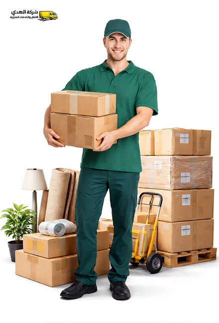 Al Hoda Company services أفضل خدمات نقل عفش وشحن دولي تقدمها شركة الهدى للنقل والخدمات المنزلية