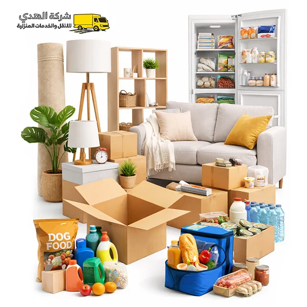 خدمات نقل عفش وشحن بضائع