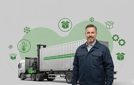 Refrigerated and frozen shipping and commercial shipping شحن البضائع الجاف والمبرد والمجمد والتجاري