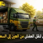 شركة الهدى للنقل والخدمات المنزلية أفضل شركة نقل عفش دولي بري من العين الى السعودية