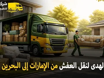 شركة الهدى للنقل والخدمات المنزلية افضل شركة نقل عفش دولي بري من الامارات إلي البحرين