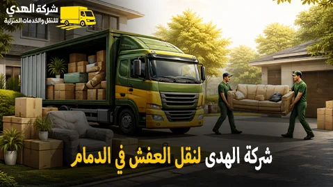 Furniture Moving in Dammam شركة الهدى للنقل والخدمات المنزلية أفضل شركة نقل عفش في الدمام وفك وتركيب وتغليف وتخزين وهاف لوري وانيت نقل