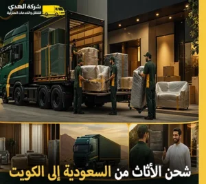 أرخص شركة نقل عفش من السعودية إلى الكويت