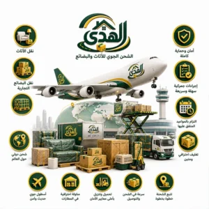 شحن جوي للبضائع والأثاث شحن جوي