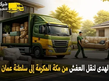 شركة الهدى للنقل والخدمات المنزلية أفضل شركة نقل عفش دولي بري وفك وتركيب وتغليف وتخزين من مكة المكرمة إلى سلطنة عمان