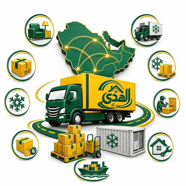 alhoda transport Experience خبرتنا في نقل عفش وشحن البضائع والنقل المبرد والمجمد