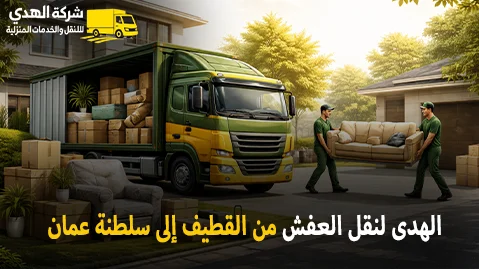 International household goods moving from Qatif to the Sultanate of Oman