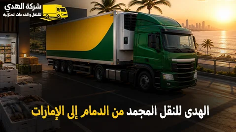Frozen shipment from Dammam to the United Arab Emirates